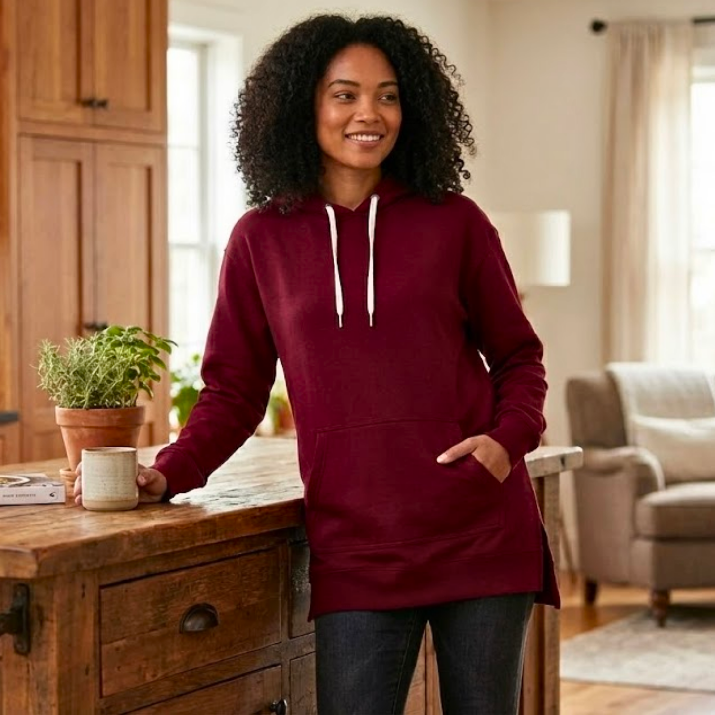 Essential Oversized Hoodie Dress